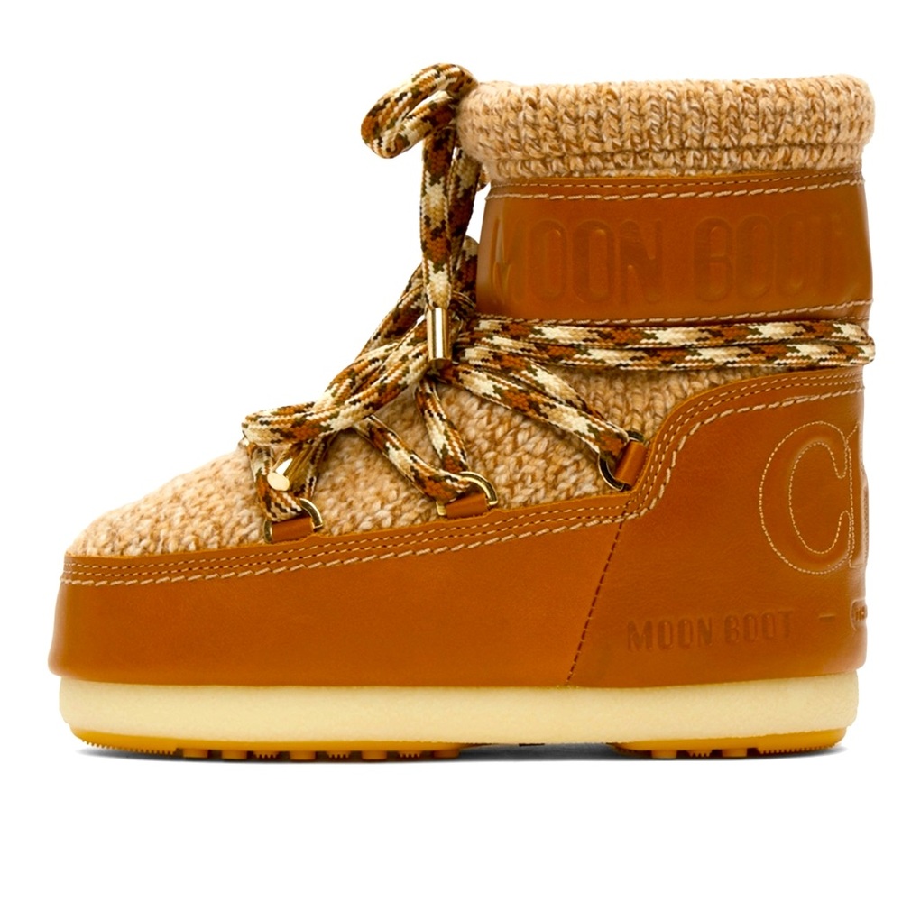 BRAND NEW — Dust bag and box Moon boot x Chloe.